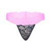 05187- Women's Thong Panty Underwear 14 - 05187 BK LPI 1