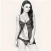 11066- Women's Front Open Babydoll