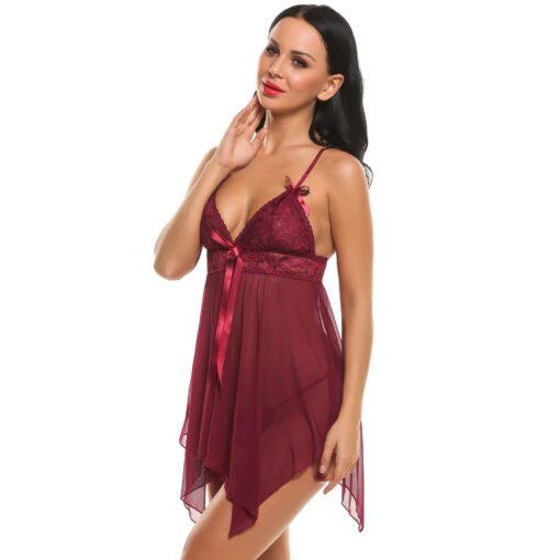Women's Sheer Babydoll Dress - 11642 - Image 12
