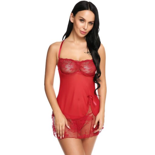 Women's See Through Babydoll Lingerie - 11660 - Image 7