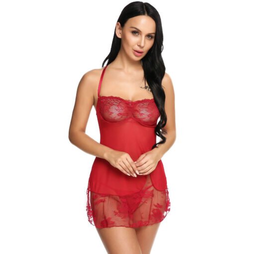 Women's See Through Babydoll Lingerie - 11660 - Image 6