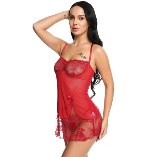 Women's See Through Babydoll Lingerie - 11660 - Image 3