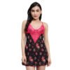 17808 - Printed Babydoll Dress