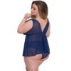 Womens Sexy Front Knot Babydoll Lingerie - 19030 9 - BD 19030 NBL 2