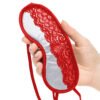 BDSM Sultry Satin Bondage Blindfold - 01025 10 - BDSM BF 01025 RD 1
