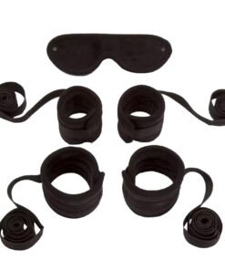BDSM Bed Restraint adjustable with Blindfold  For Couple - 01009