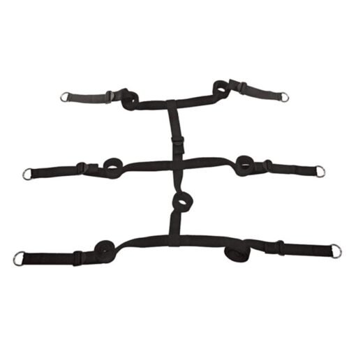 BDSM Bed Restraint Ankle Cuff , Wrist Cuff & Waist Cuff - 01016 - Image 2