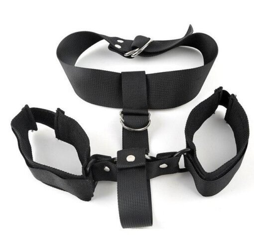 BDSM Collar to Wrist Restraints for Couples - 01036 - Image 2