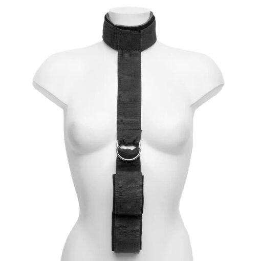 BDSM Collar to Wrist Restraints for Couples  - 01093 - Image 3