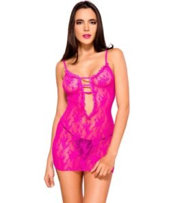 80018- Women's Key Hole Chemise