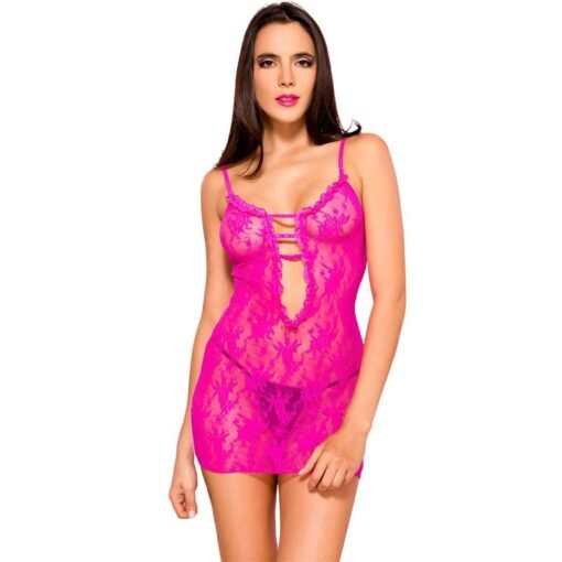 80018- Women's Key Hole Chemise
