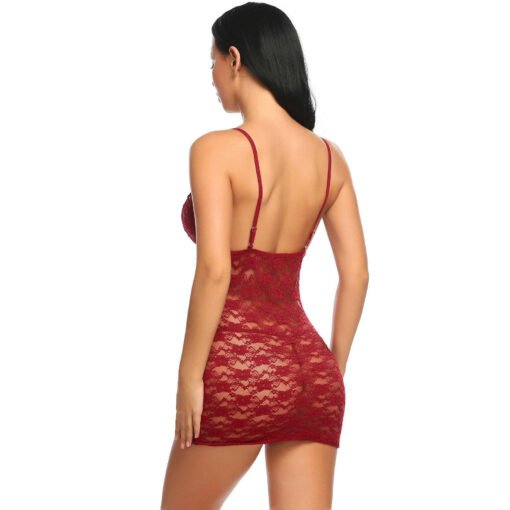80040- Women's Deep Neck Chemise - Image 5