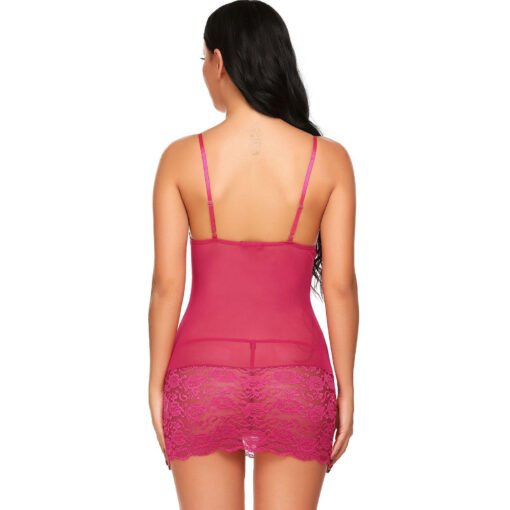 81091- Women's Deep Neck Chemise - Image 9