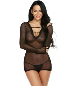 83075- Women's Back Open Chemise