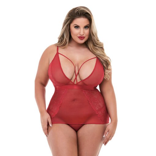 89009- Women's Deep Neck Chemise