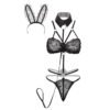 Women's Cat Costume for Roleplay - 00924 9 - EC 00924 BK 10