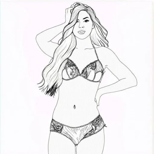 06599-Women's Crotchless Erotic Lingerie