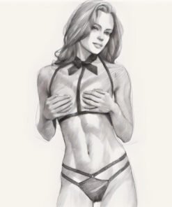 06607 - Erotic Lingerie Set Women Sexy Corset Bandage