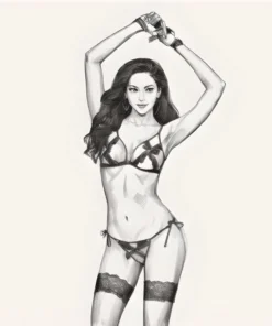 06684-Women's Bondage Erotic Lingerie