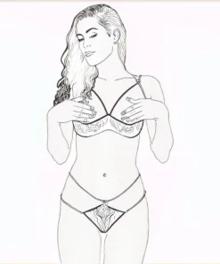 06954-Women's Bust Open Erotic Lingerie ( 06685 )