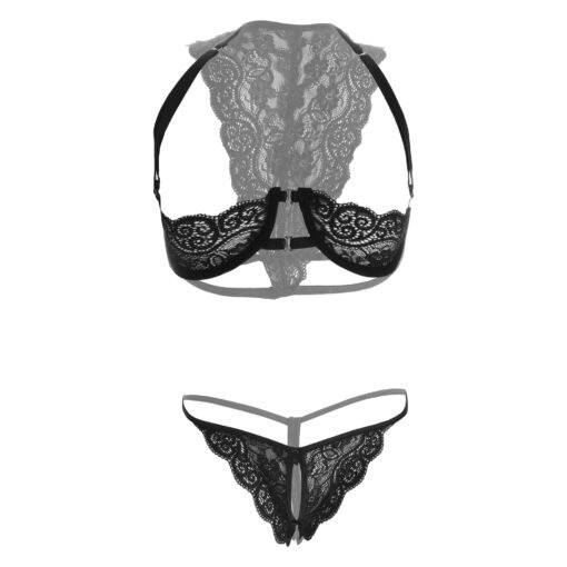 06688-Women's Sexy Lace Half Coverage lingerie - Image 17