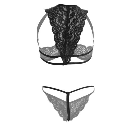06688-Women's Sexy Lace Half Coverage lingerie - Image 16