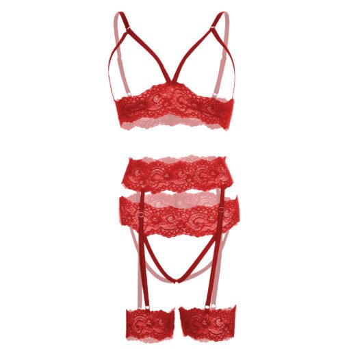 Sensual Lingerie set with Garter  - 06697 - Image 6