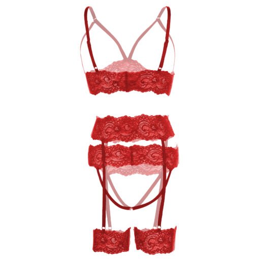Sensual Lingerie set with Garter  - 06697 - Image 5