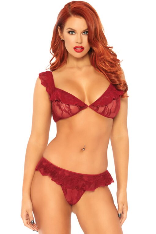 06704-Women's Frill Erotic Lingerie