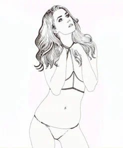 06844-Women's Bust Open Erotic Lingerie