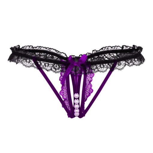 Women's Crotchless Erotic Panty - Image 6