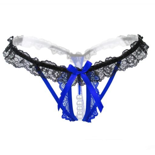 Women's Crotchless Erotic Panty - Image 9