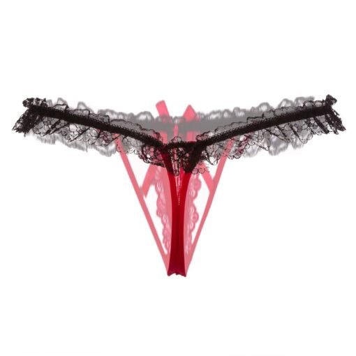 Women's Crotchless Erotic Panty - Image 11