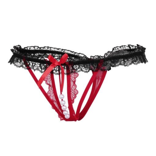 Women's Crotchless Erotic Panty - Image 12