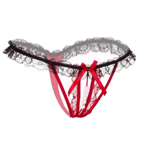 Women's Crotchless Erotic Panty - Image 13