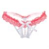 Women's Crotchless Erotic Panty 33 - EPN 04567 WH LPI 2 1