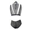 Women's O Neck Lingerie Set 25 - LS 06020 BK 12