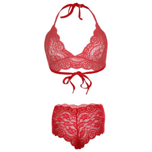 06033- Women's Halter Neck Lingerie Set - Image 9