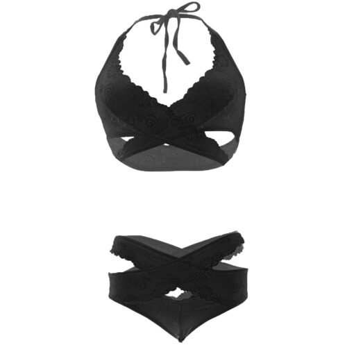 Women Criss Cross Lingerie Set - Image 20