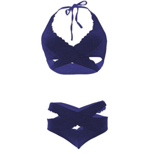 Women Criss Cross Lingerie Set - Image 18