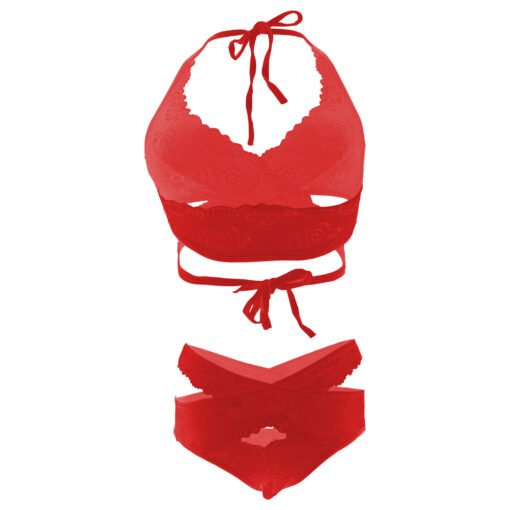 Women Criss Cross Lingerie Set - Image 13