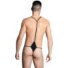 07689- Men's Suspender Underwear 41 - ML 07689 BK 2