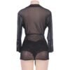 Women's Sheer Robes 31 - ML 90040 BK 7