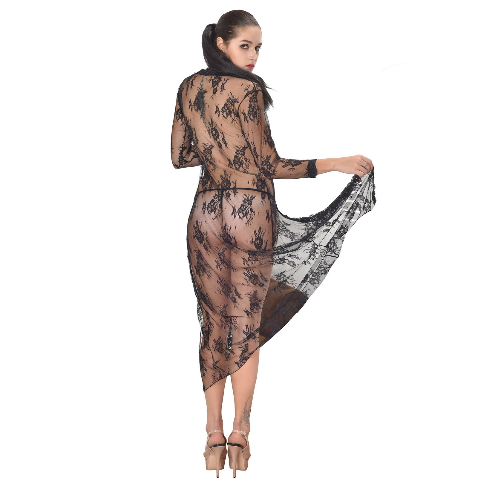 Women's Front Open Nightgown 9 Women's Front Open Nightgown - Image 9