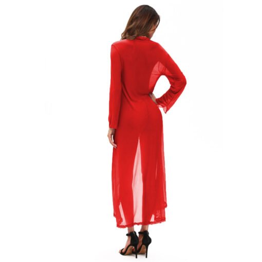 Women's Front Open Nightgown - Image 9