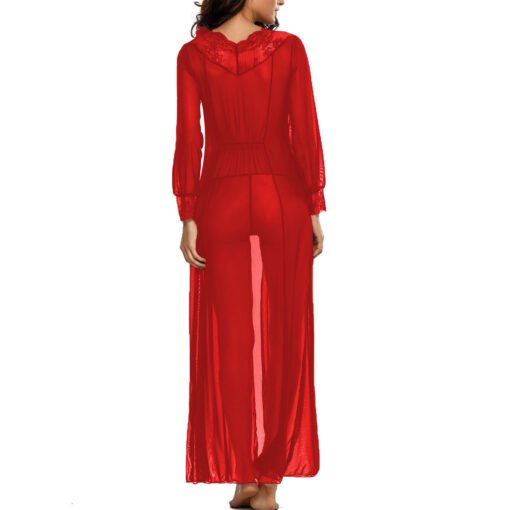 Women's Front Open Nightgown - Image 13