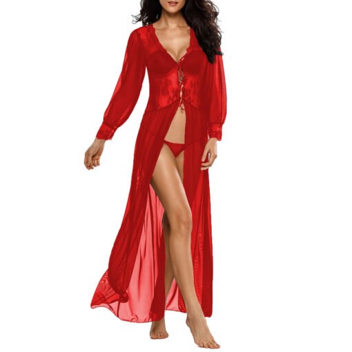 Women's Front Open Nightgown - Image 17