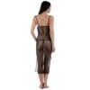 Women's Front Open Nightgown 26 - NG 32027 BK 2