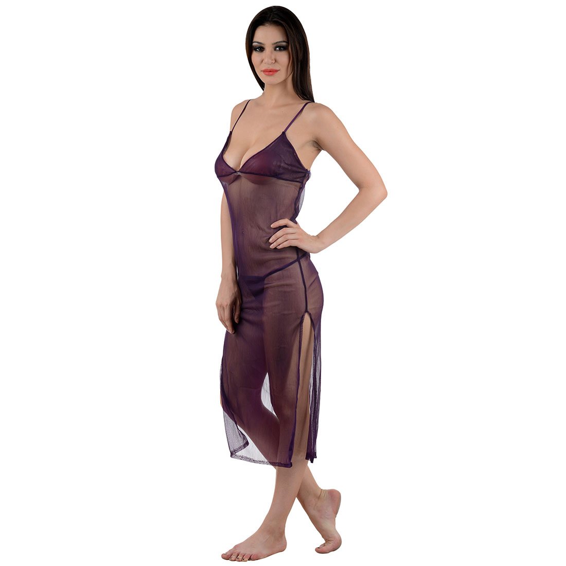 Women's Front Open Nightgown 9 Women's Front Open Nightgown - Image 9