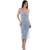Women's Front Open Nightgown 33 - NG 32027 LBL 1